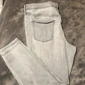 Mossimo grey high rise jegging